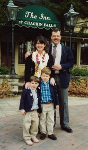 Family in Front of CF Inn